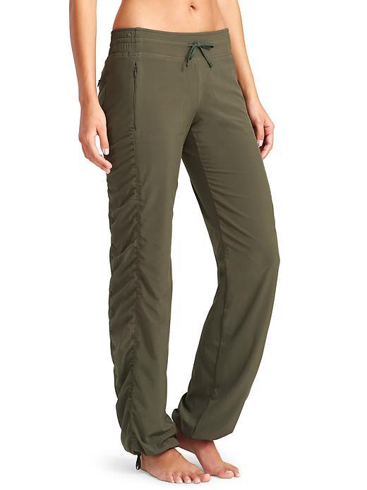 Athleta Womens Lined La Viva Pant Size 0 - Forest Green