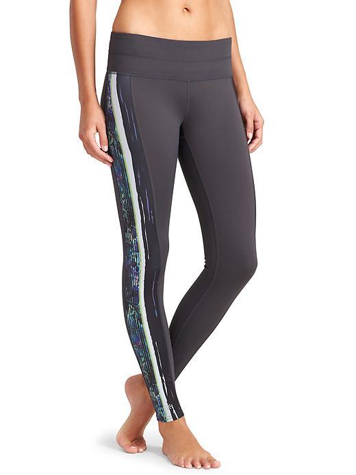 Athleta Womens Swipe Sonar Tight Size L - Flint Grey