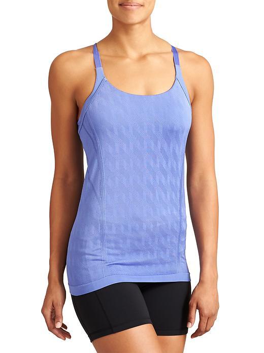 Athleta Womens Energy Crush Tank Size L - Baja Blue