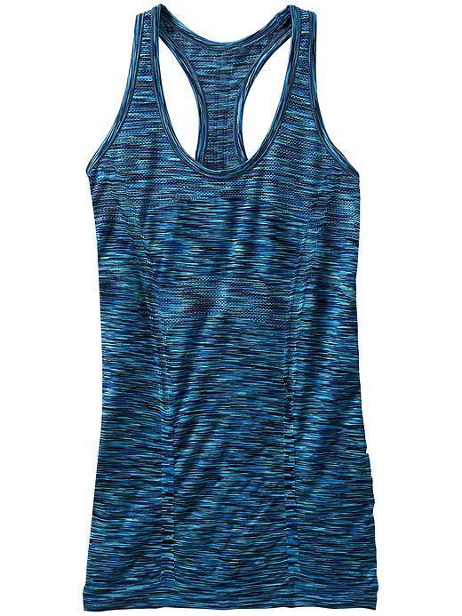 Athleta Fast Track Space Dye Tank - Admiral Blue