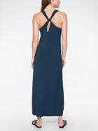 Athleta Womens Getaway Dress Constellation Blue Size Xs
