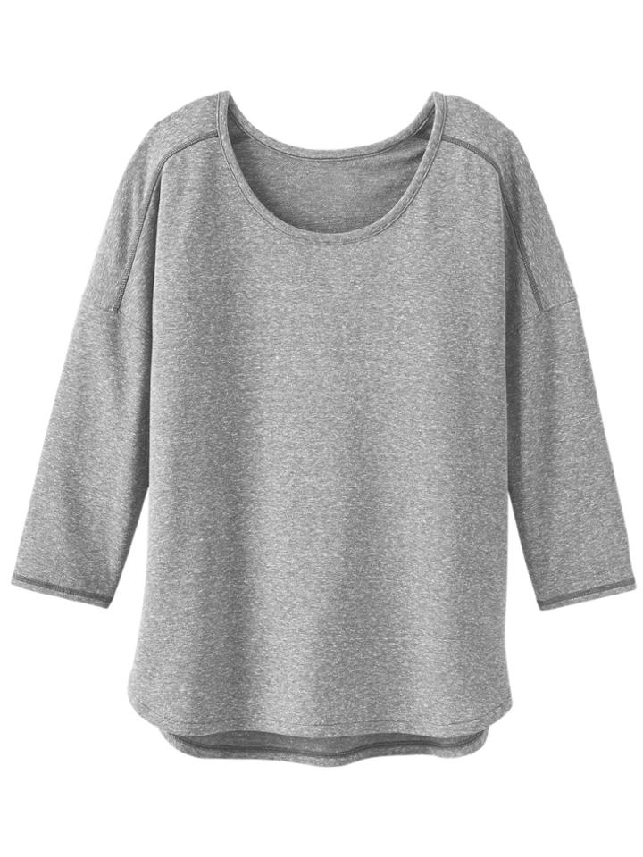 Half Moon Sweatshirt Top