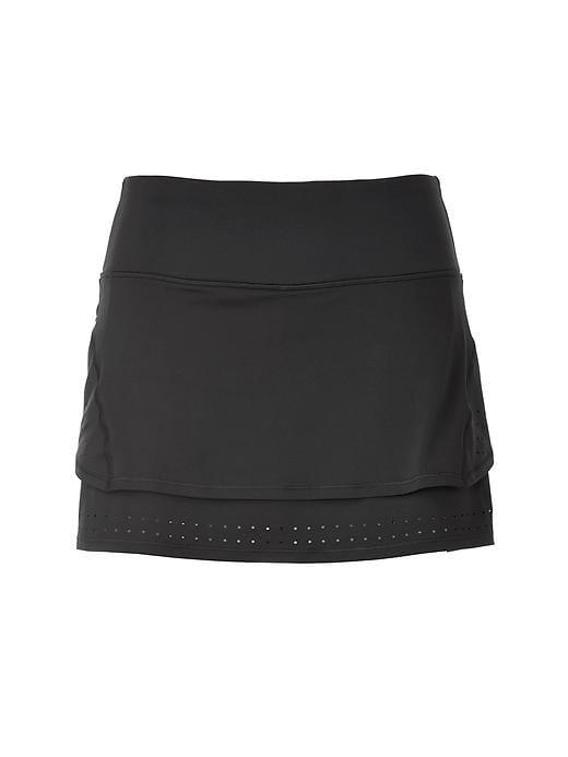Athleta Womens Stealth Trucool Skort Size L - Black