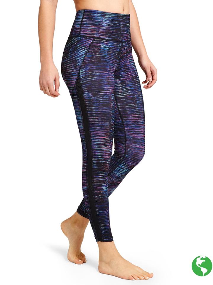 High Rise Interstellar Mesh Chaturanga 7/8 Tight