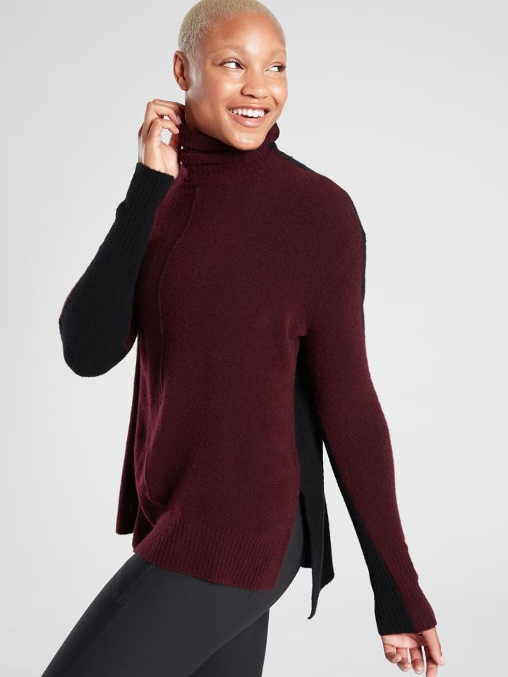 Transit Colorblock Turtleneck