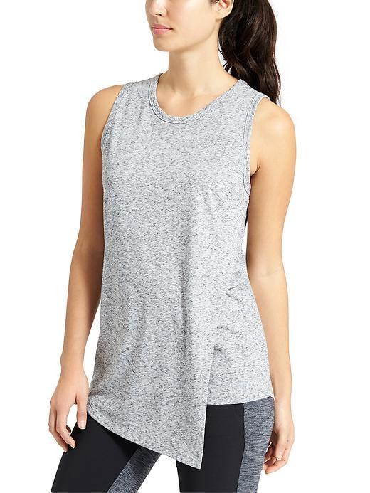 Athleta Womens Getaway Tank Grey Heather Size Xxs