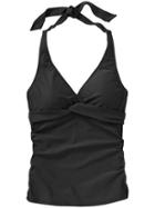 Athleta Womens Tara Halter Tankini Size 32b/c - Black