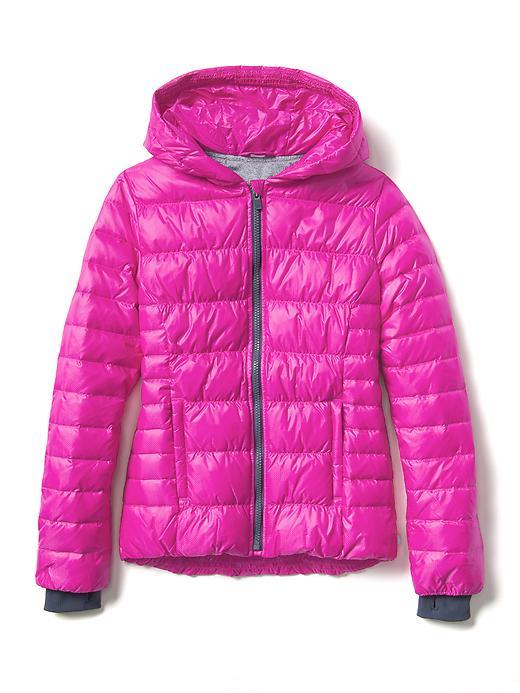 Athleta Downtastic Jacket Size L - Electric Fuchsia