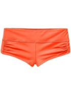 Athleta Womens Shirred Short Size L - Ember Orange