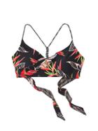 Athleta Womens Hana Reversible Wrap Bikini Size L - Black