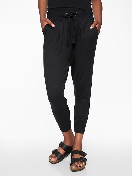 Athleta Womens Haven Harem Pant Black Size M