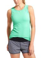 Athleta Womens Seamless Sequence Tank Mint Green Size Xl