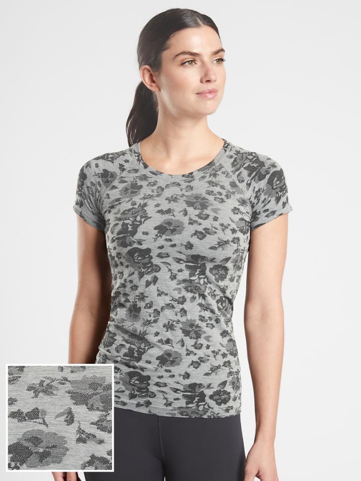 Momentum Spacedye Floral Tee