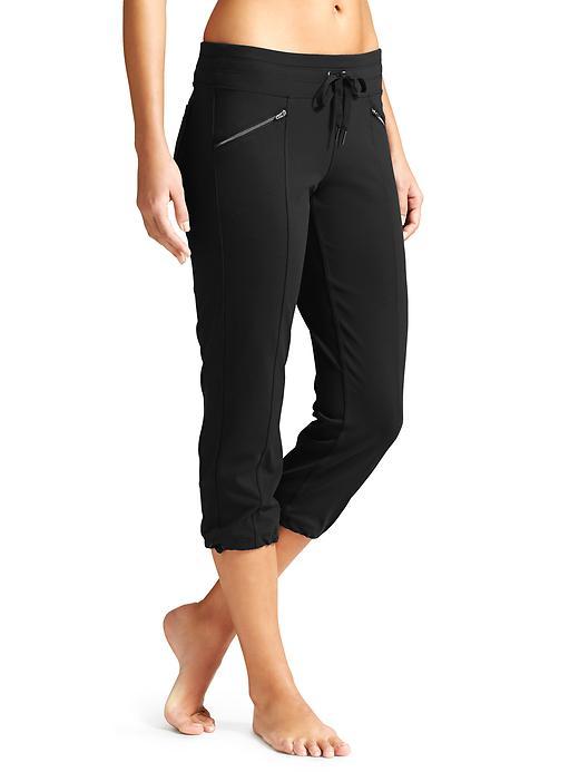 Athleta Womens Metro Slouch Capri Size L Tall - Black