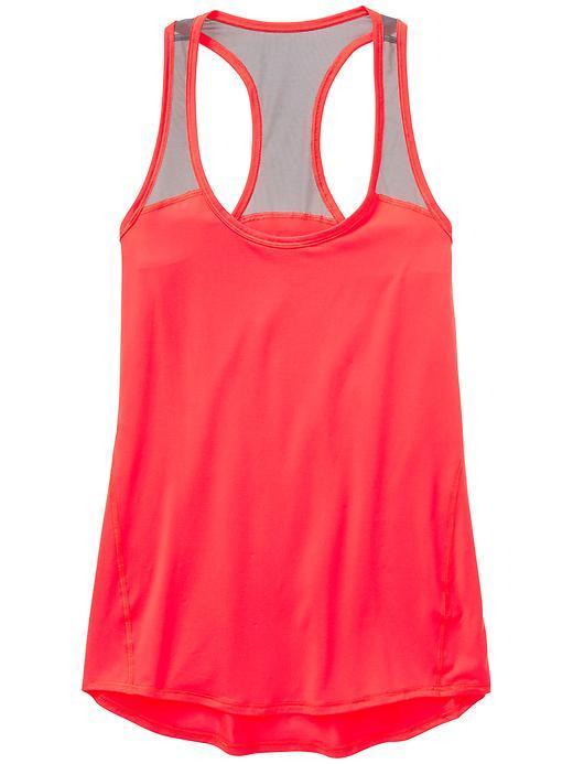 Athleta Womens Chi Mesh Tank Size L - Coralade
