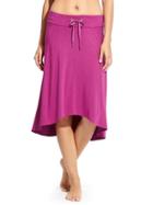 Athleta Womens Pura Vida Midi Skirt Size M - Jazzy Purple Heather