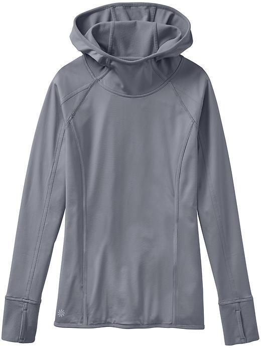 Athleta Plush Tech Hoodie - Cobblestone Grey
