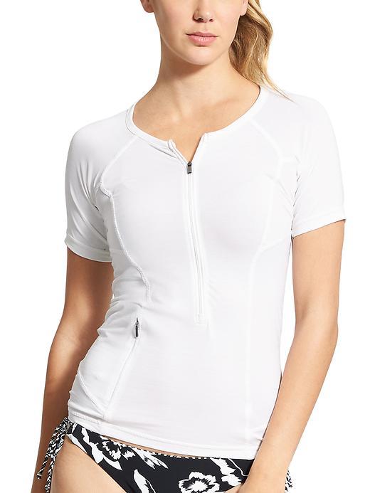 Athleta Womens Pacifica Upf Tee 3.0 Size L - Bright White