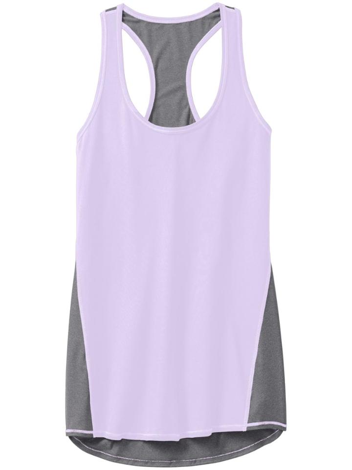 Colorblock Chi Tank Extra Long