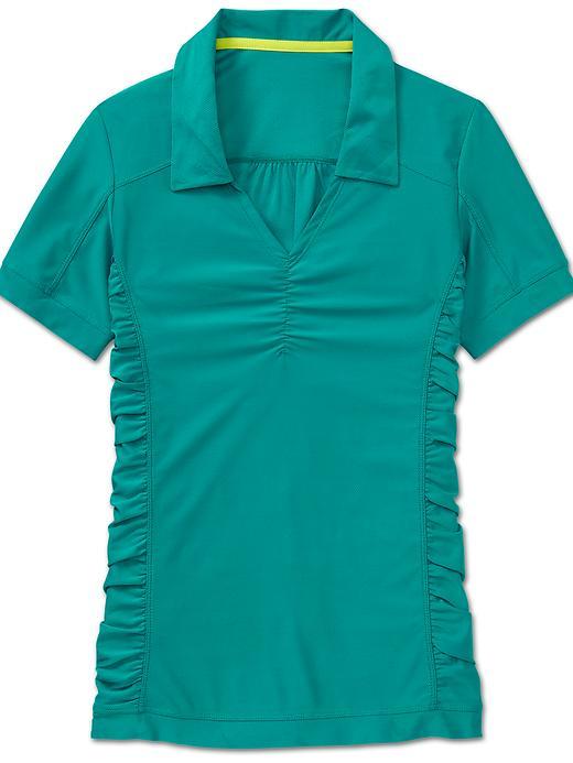 Athleta Womens Birdie Polo Size Xxs - Fiji Green