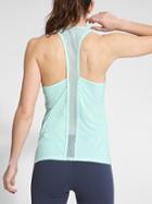 Athleta Womens Airy Essence Tank Size M Tall - Blue Tint