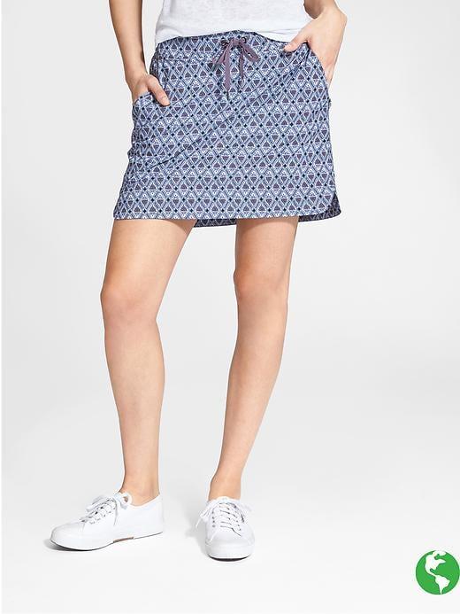 Athleta Womens Printed Midtown Skort Fig Size 4
