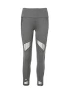 Athleta Womens Stealth Mesh 7/8 Tight Size L Tall - Shadow Grey