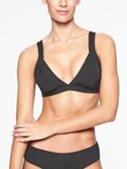 Athleta Womens Clean Strap Bikini 2.0 Top Black Size Xxs