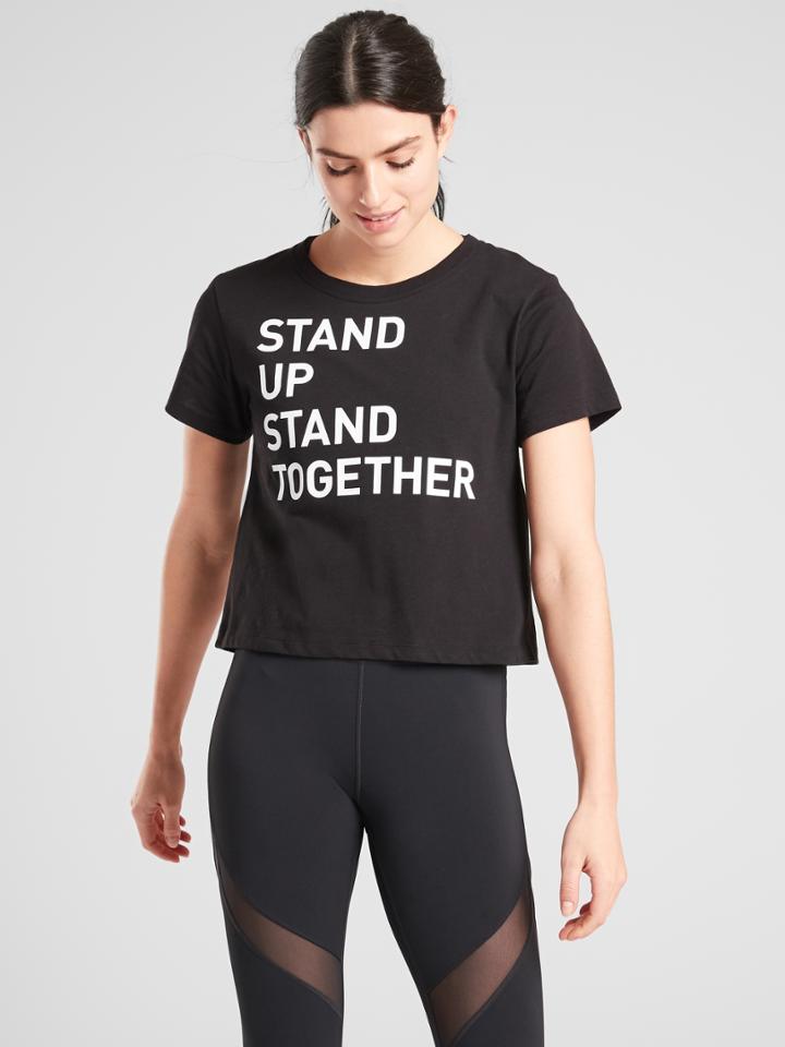 Daily Crop Tee Stand Up Graphic