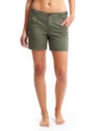 Athleta Womens Organic Cotton Short Size 0 - Jasper Green