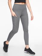 Athleta Womens Up For Anything 7/8 Tight Grey Heather Size M