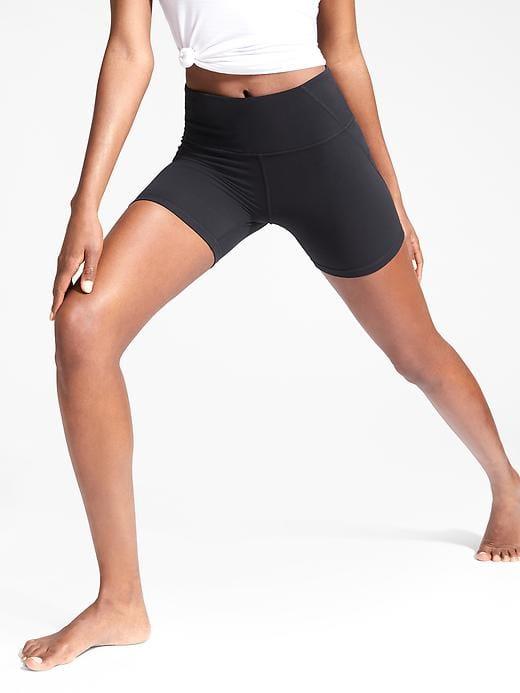 Athleta Womens Salutation 5&#34 Short Black Size Xxs