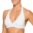 Athleta Shirrendipity Halter Bikini Top - White