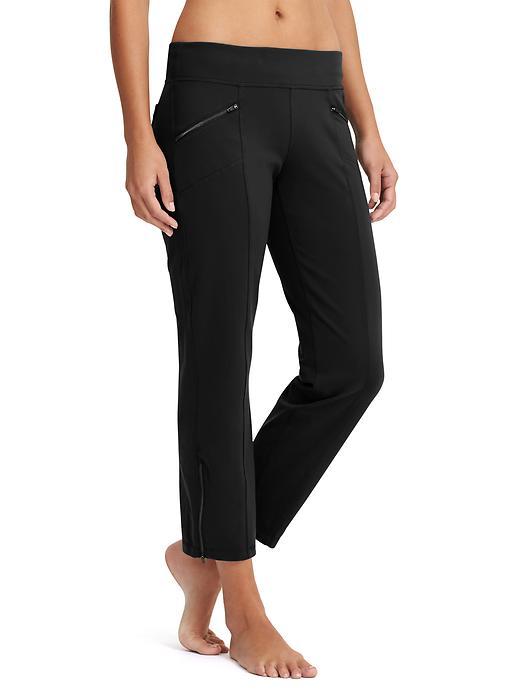 Athleta Womens Metro Straight Capri Size L Tall - Black