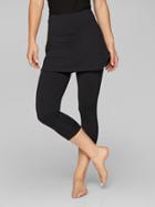 Athleta Womens Chaturanga 2 In 1 Capri Black Size 2x