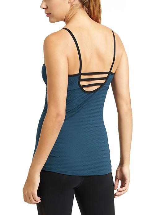 Athleta Womens Flow Tank Size L - Constellation Blue