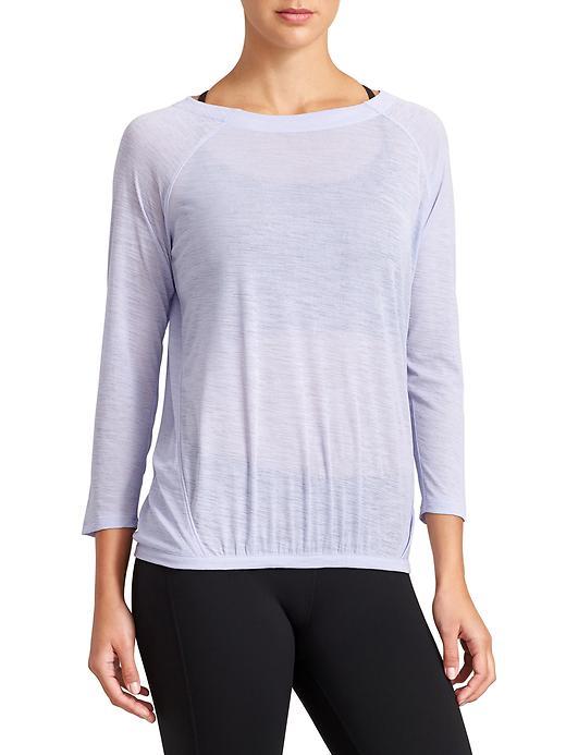 Athleta Womens Clarity Top Size L - Aster Blue