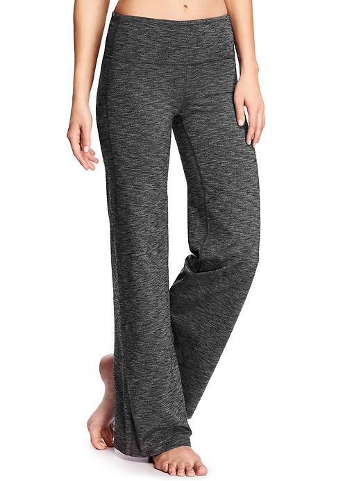 Athleta Womens High Rise Chaturanga Pant Size Xl Tall - Black Heather