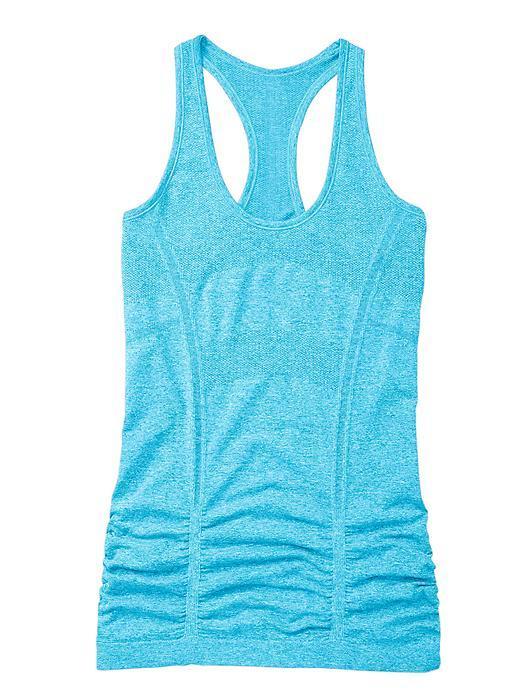 Athleta Womens Fastest Track Tank Size L - Geode Blue Heather