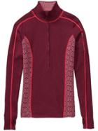 Athleta Womens Sidestep Sweater Size L - Cherrywood Heather