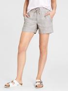 Athleta Womens Heathered Linen Short Size 10 - On The Rocks Heather