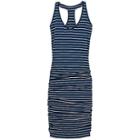 Athleta Striped Tee Racerback Dress - Dress Blue Heather