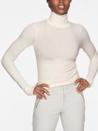 Athleta Womens Foresthill Turtleneck Oatmeal Heather Size M