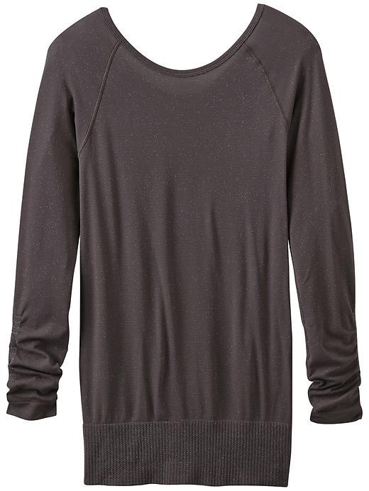 Athleta Womens Shimmer Top Size M - Shale