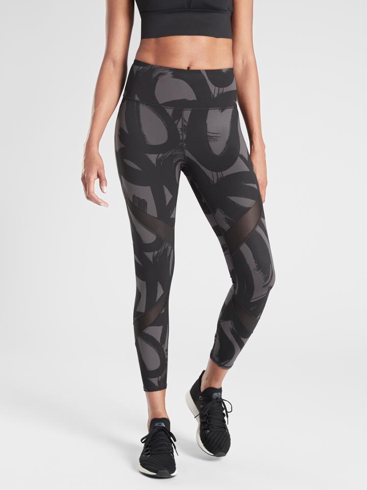 Tenacity Brush Strokes 7/8 Leggings In Powerlift