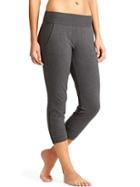 Athleta Womens Palomar Capri Size L - Charcoal Heather