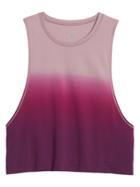 Mineral Wash Crop Tank Ombre