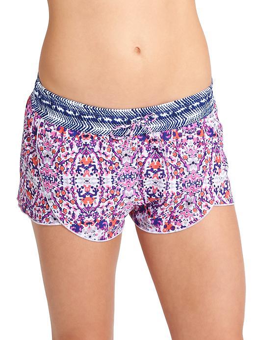 Athleta Womens Ipanema Petal Short Size Xxs - Dress Blue/jazzy Purple