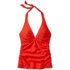 Athleta Shirrendipity Halter Tankini - Saffron Red