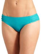 Athleta Womens Shirred Bottom Size L - Antilles Blue
